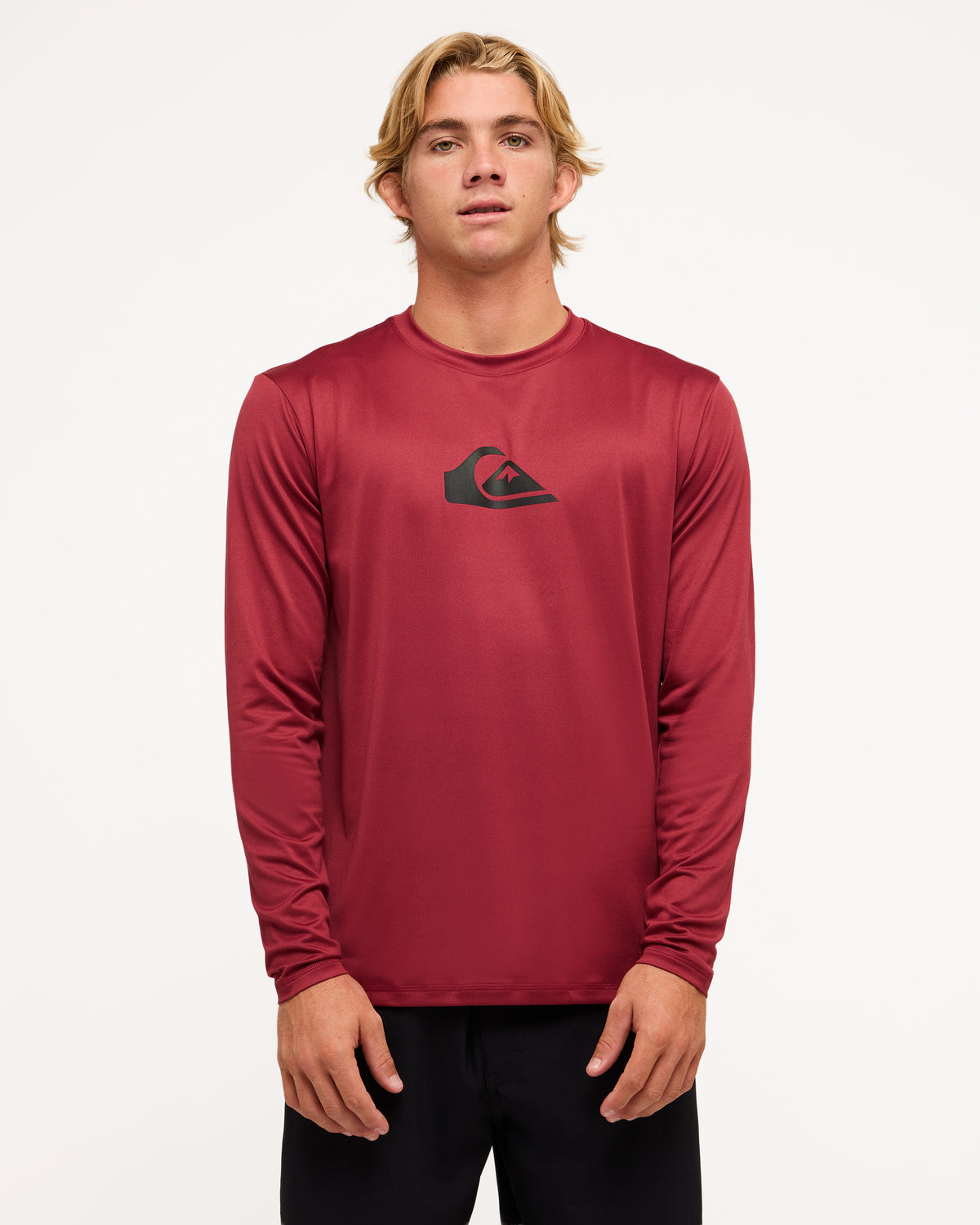 Mens Solid Streak Surf Shirt
