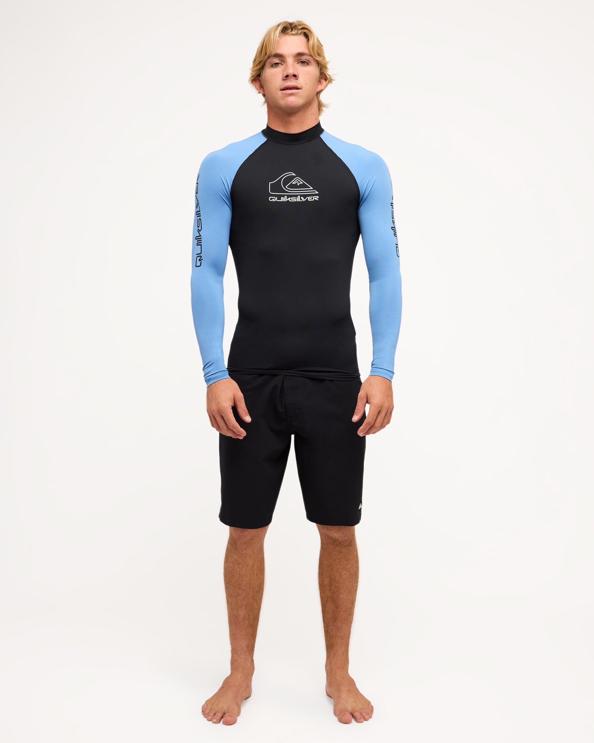 Mens On Tour Long Sleeve Rash Vest