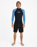 Mens On Tour Long Sleeve Rash Vest