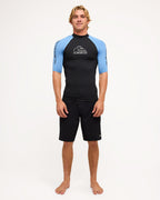Mens On Tour Short Sleeve Rash Vest