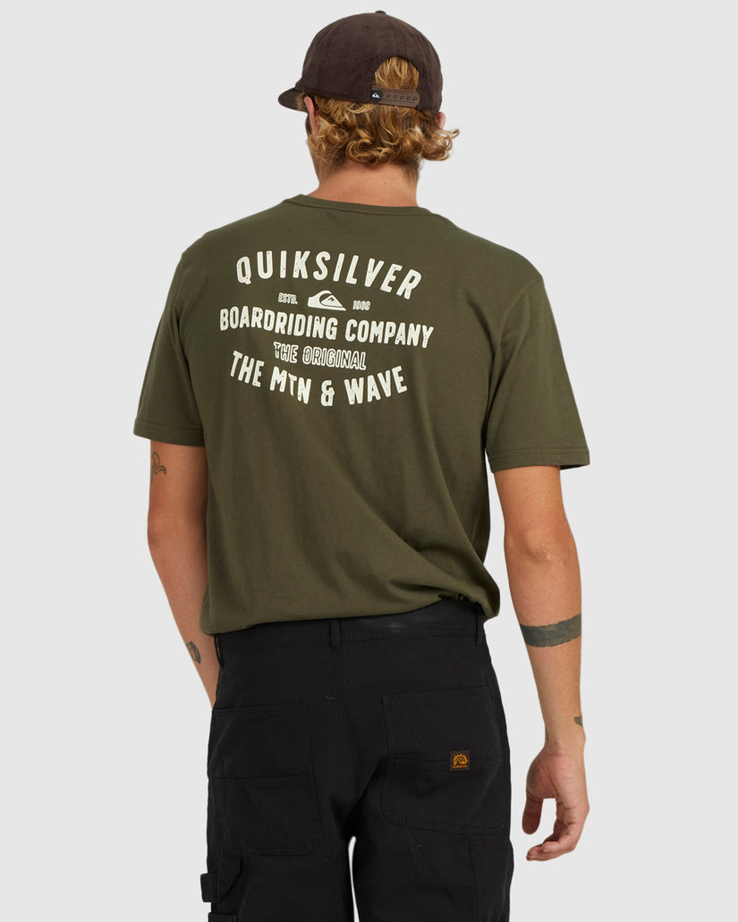 Mens Surf Lockup T-Shirt
