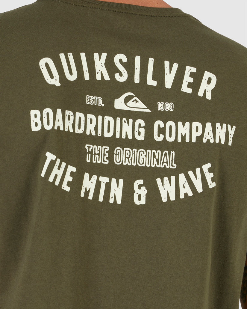 Mens Surf Lockup T-Shirt