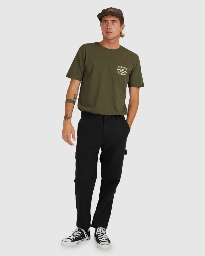 Mens Surf Lockup T-Shirt
