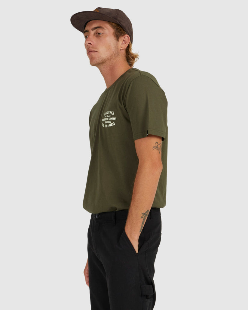 Mens Surf Lockup T-Shirt