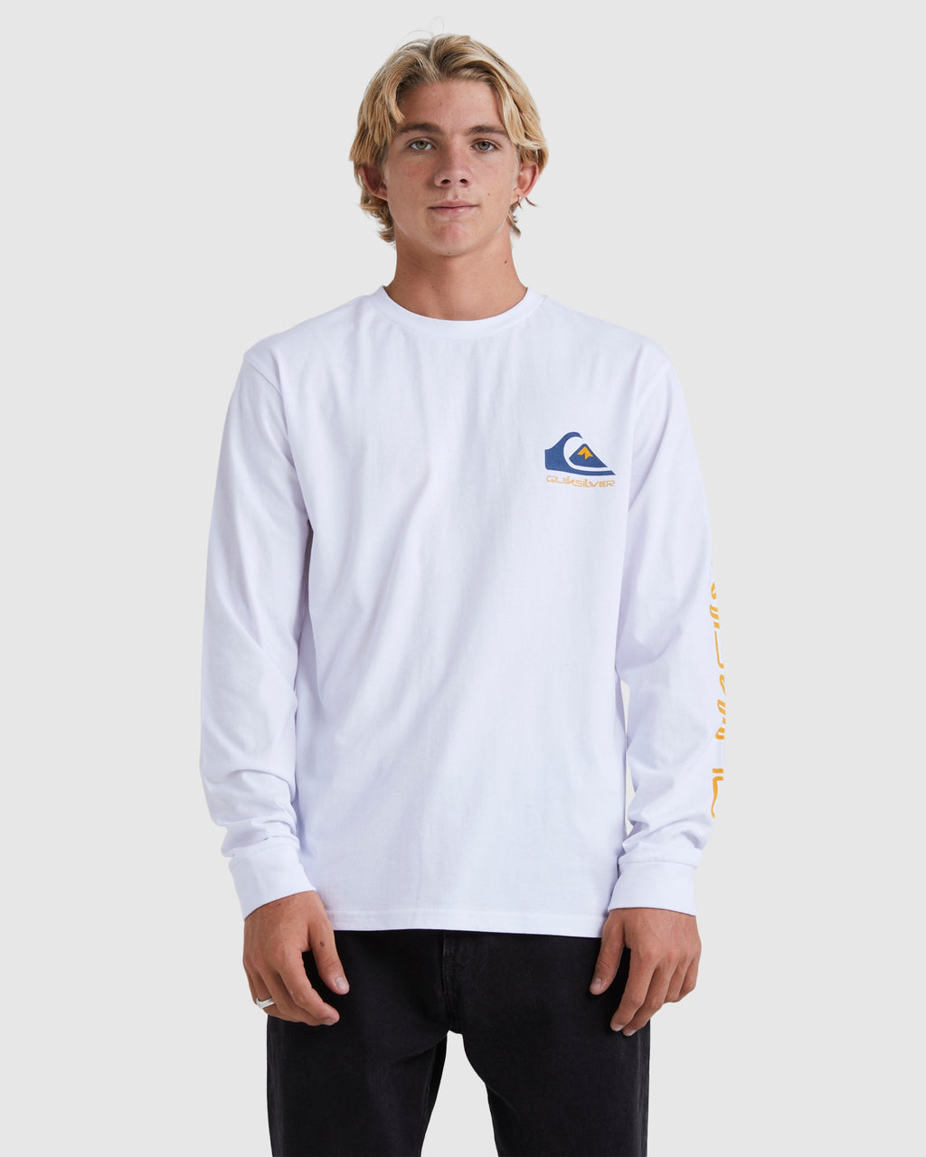 Mens Omni Logo Long Sleeve T-Shirt
