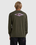 Mens Diamond Long Sleeve T-Shirt