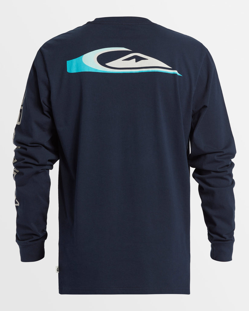 Mens Warp Drive Long Sleeve T-Shirt