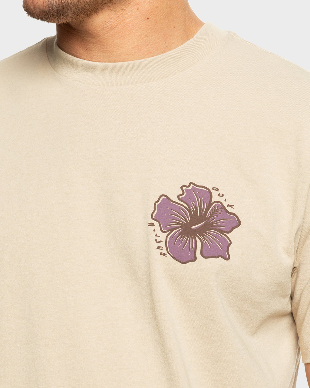Mens Hibiscus T-Shirt
