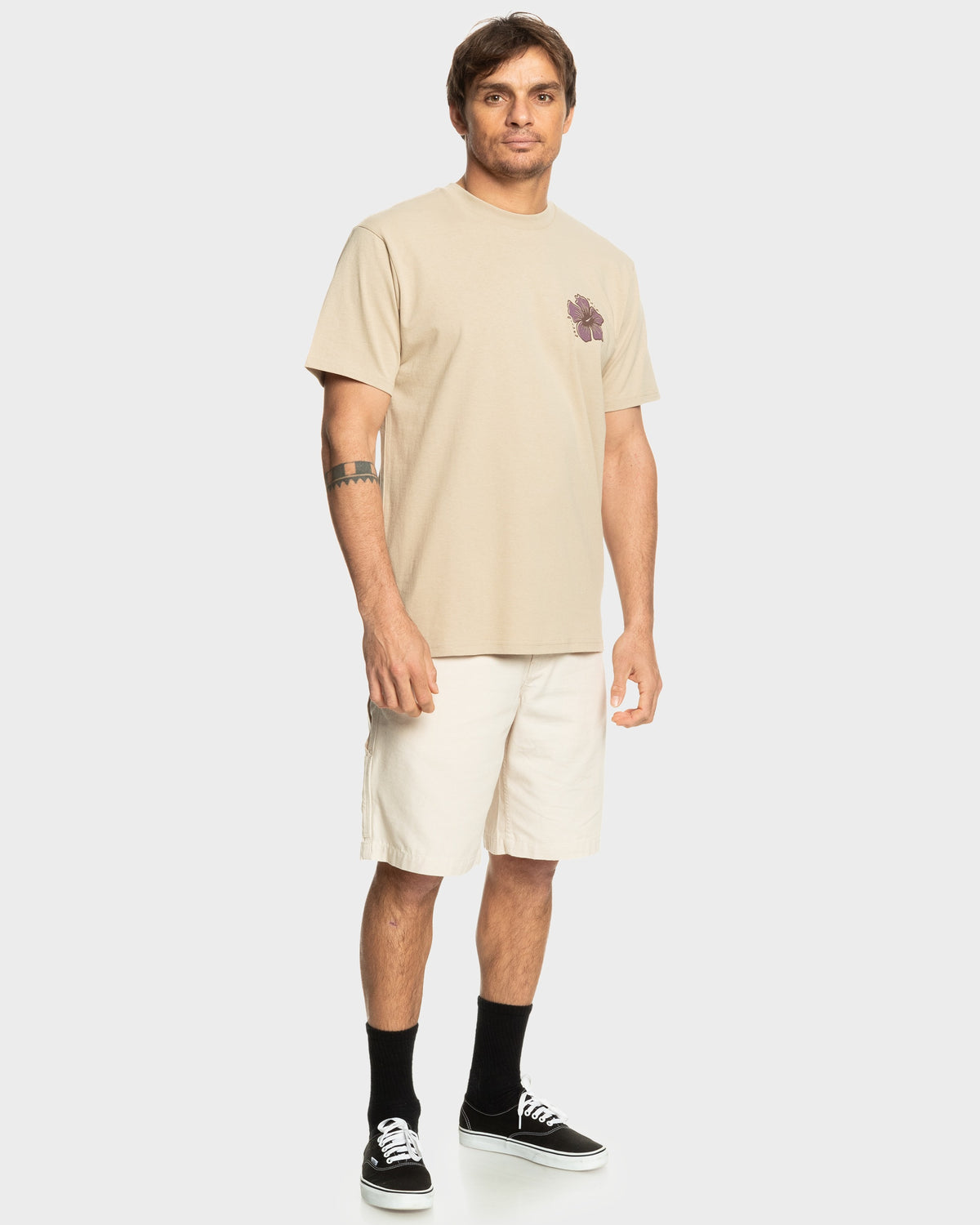 Mens Hibiscus T-Shirt