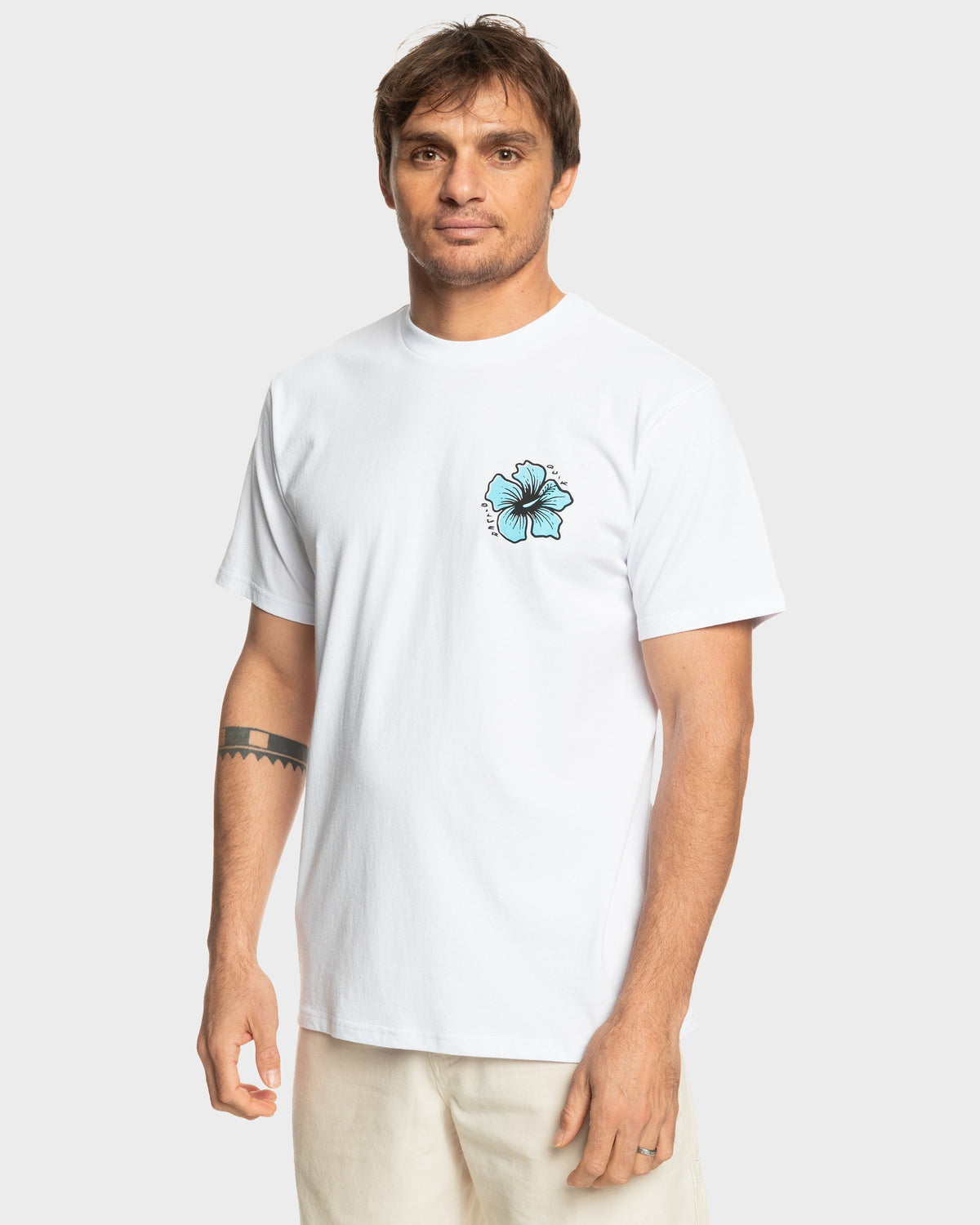 Mens Hibiscus T-Shirt