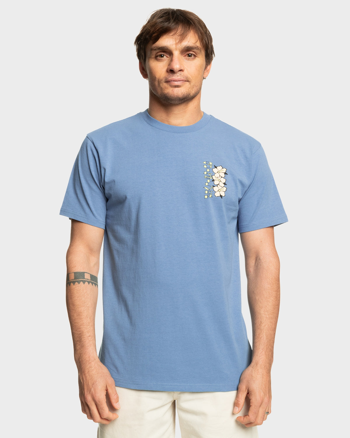 Mens Hibiscus Stack T-Shirt