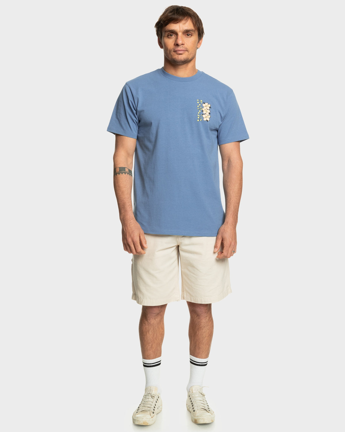 Mens Hibiscus Stack T-Shirt