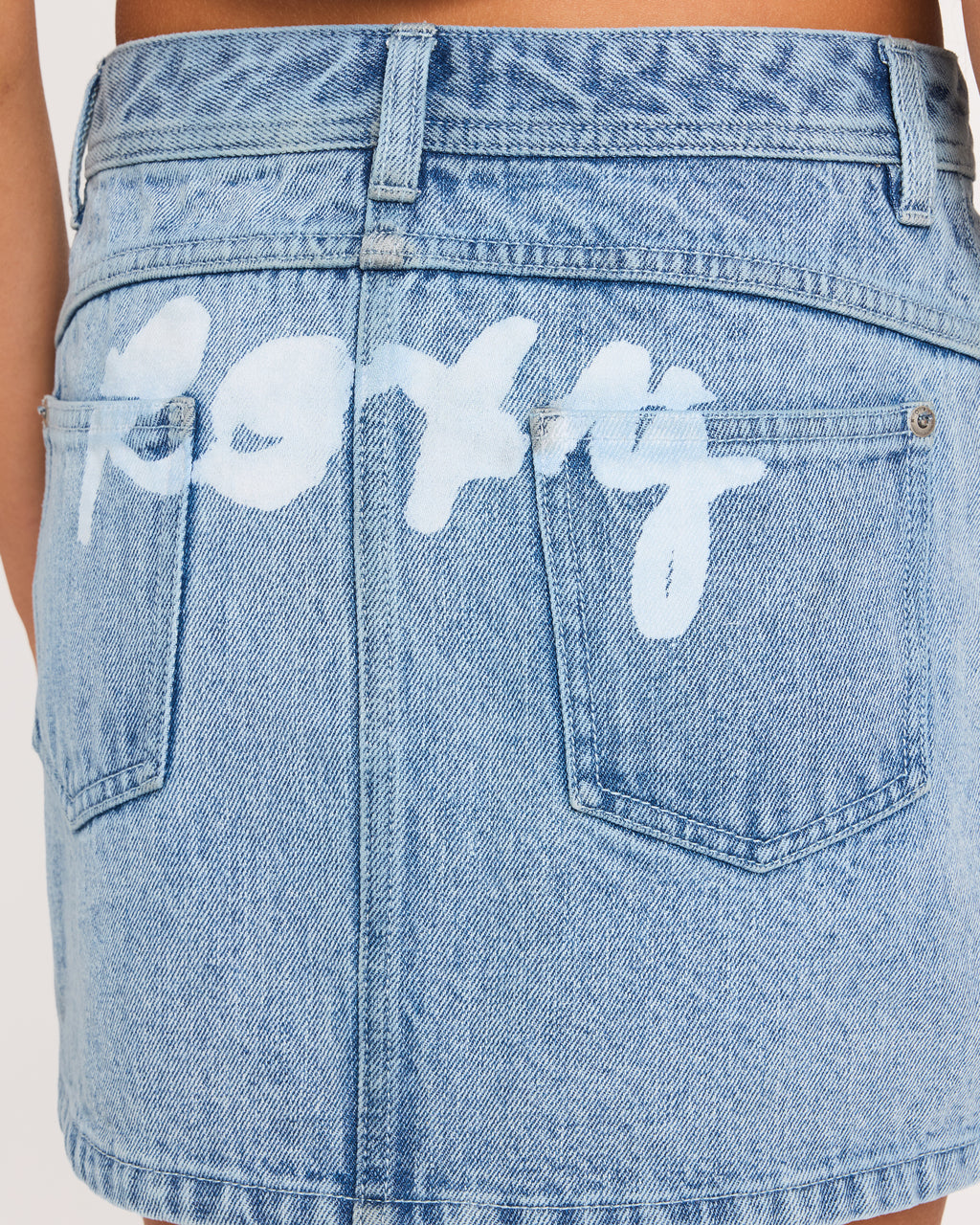 RG BACKSLIDER DENIM SKIRT