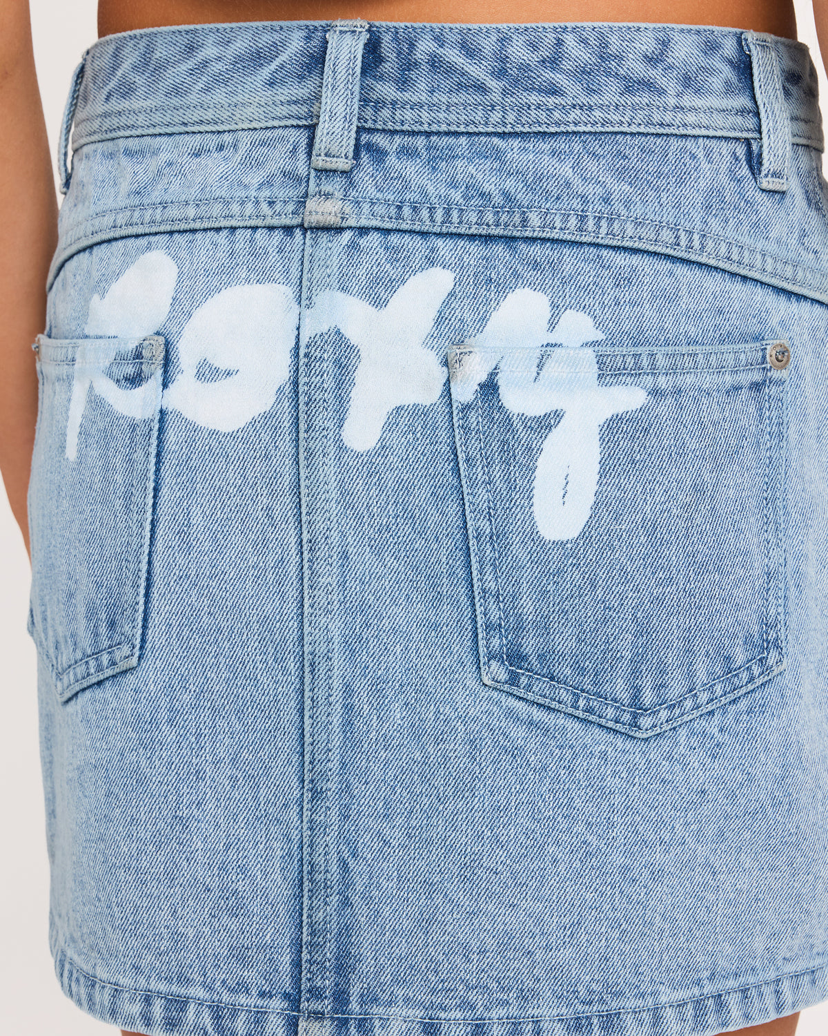 RG BACKSLIDER DENIM SKIRT
