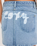 RG BACKSLIDER DENIM SKIRT