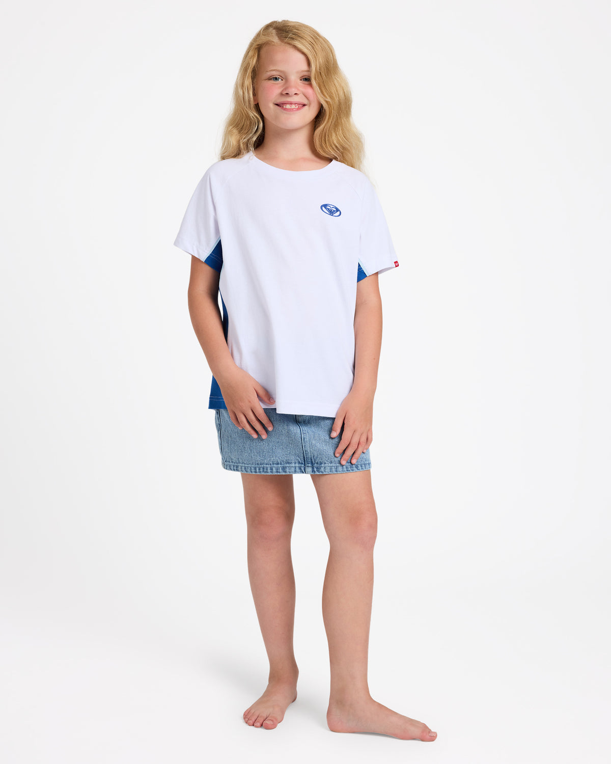 RG SUMMER BAY PANELLED SS TEE