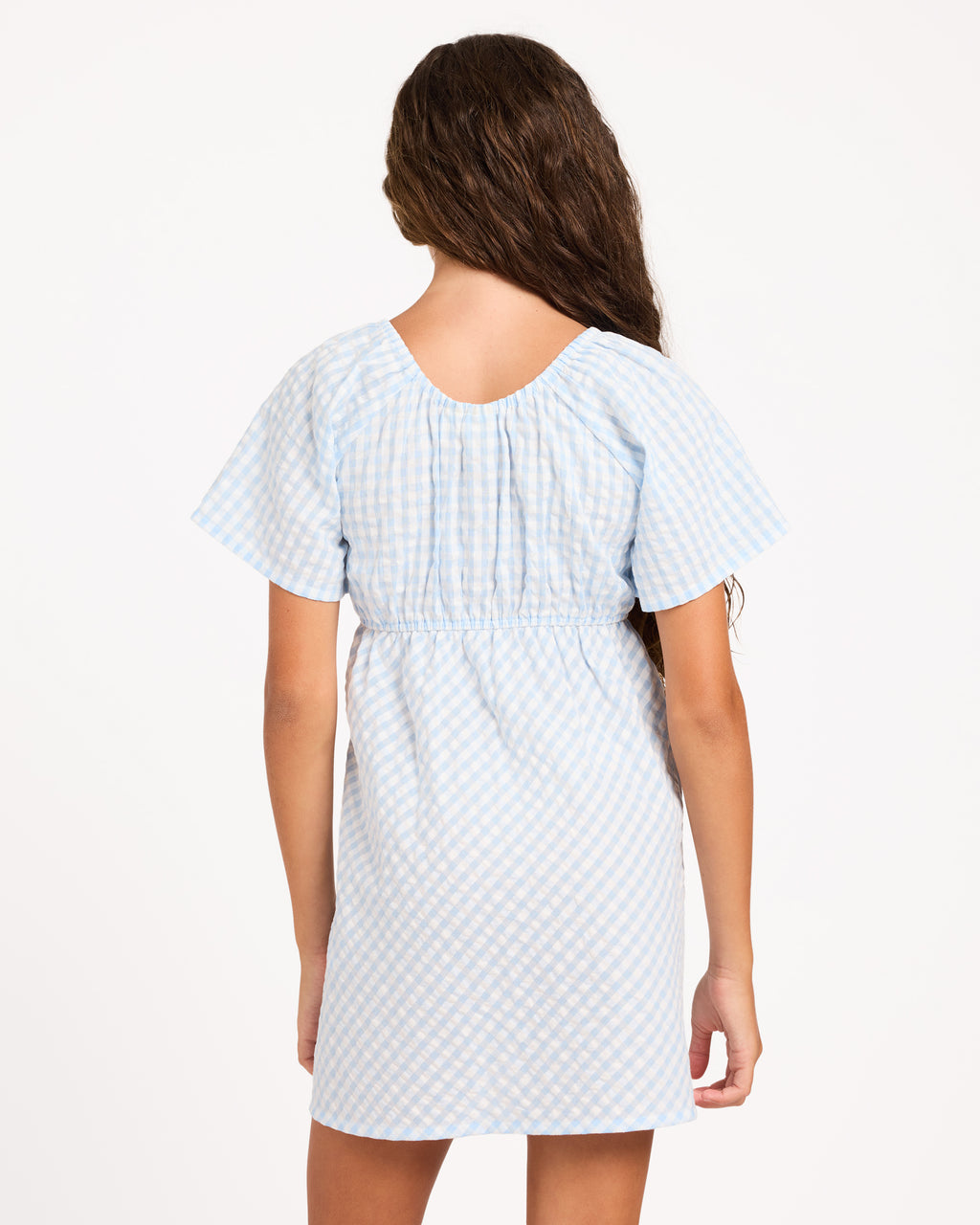 RG COASTAL CHECK DRESS