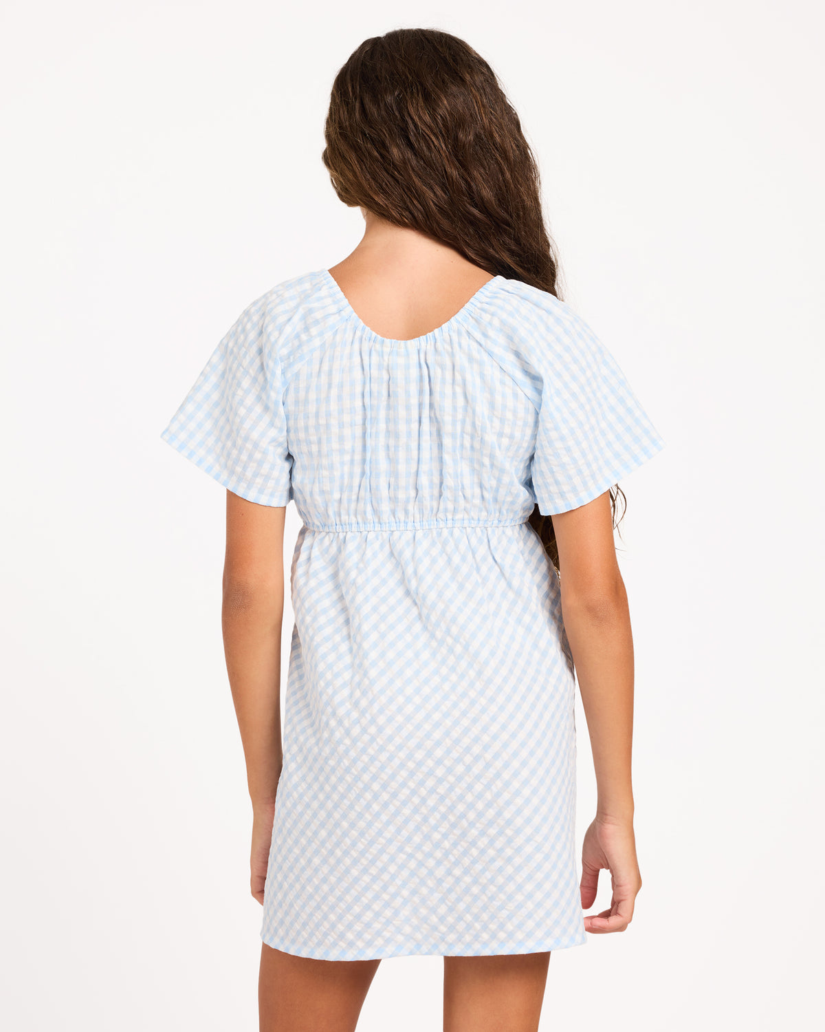 RG COASTAL CHECK DRESS
