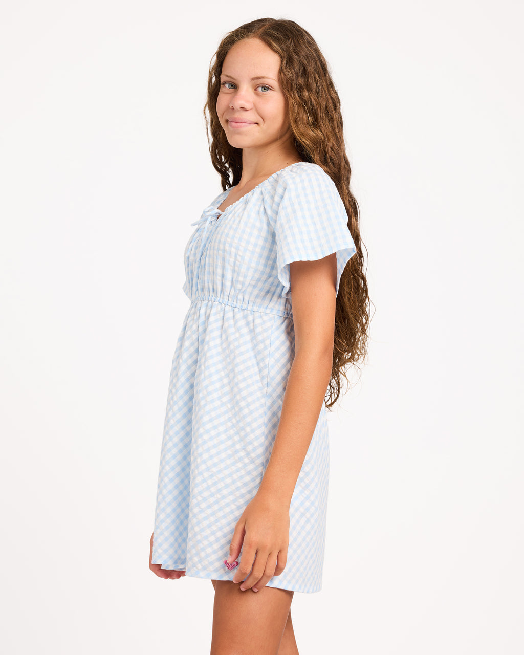 RG COASTAL CHECK DRESS