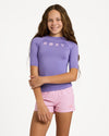 Girls 8-16 Essential Short Sleeve Rashguard