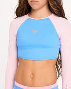 RG GET THE MOVE CROP LYCRA SET