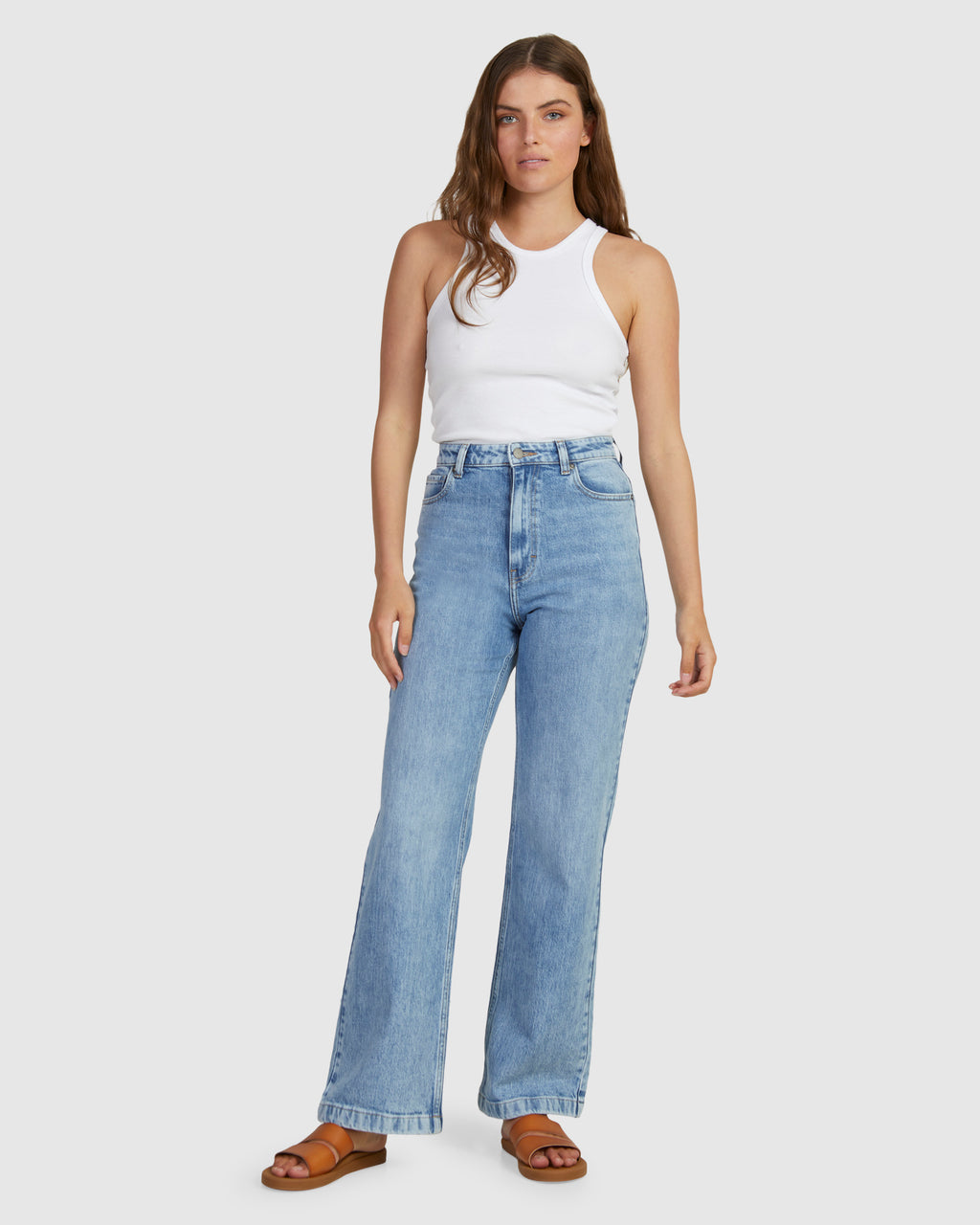 Womens Luna Jean Beau Blue Denim Jeans