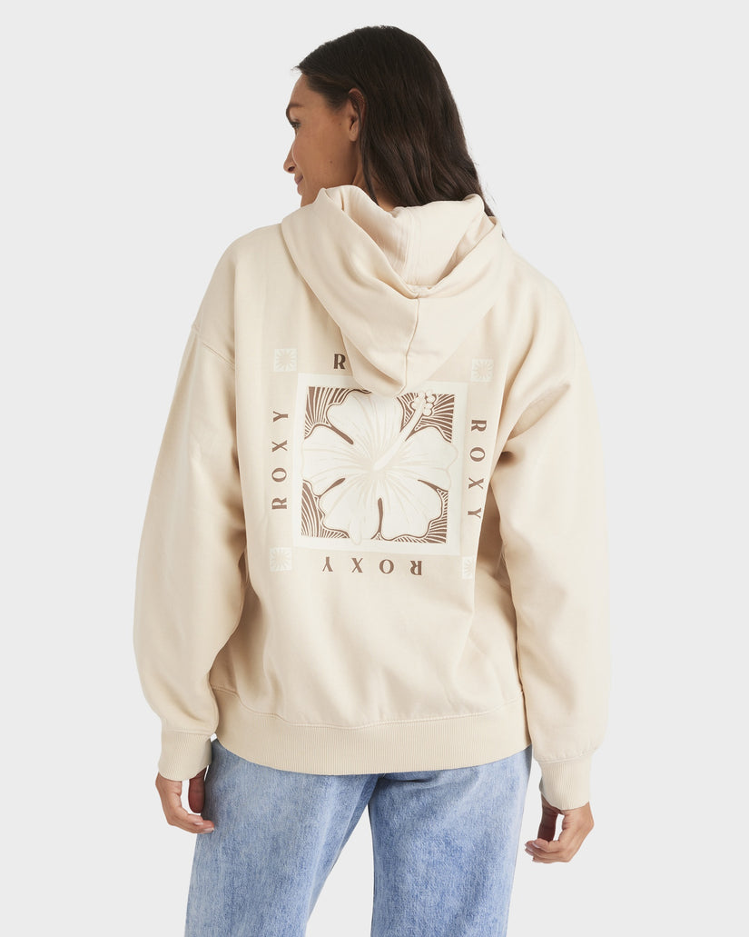 Womens Hisbiscus Haze Pullover Hoodie