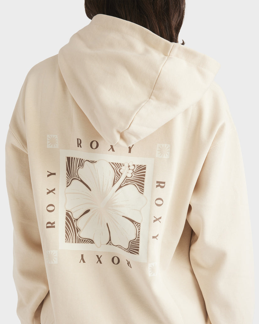 Womens Hisbiscus Haze Pullover Hoodie