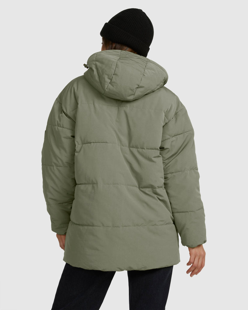 Womens Ocean Ways Puffer Jacket