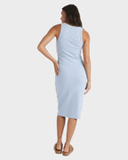 Womens Base Rib Dress Mini Dress