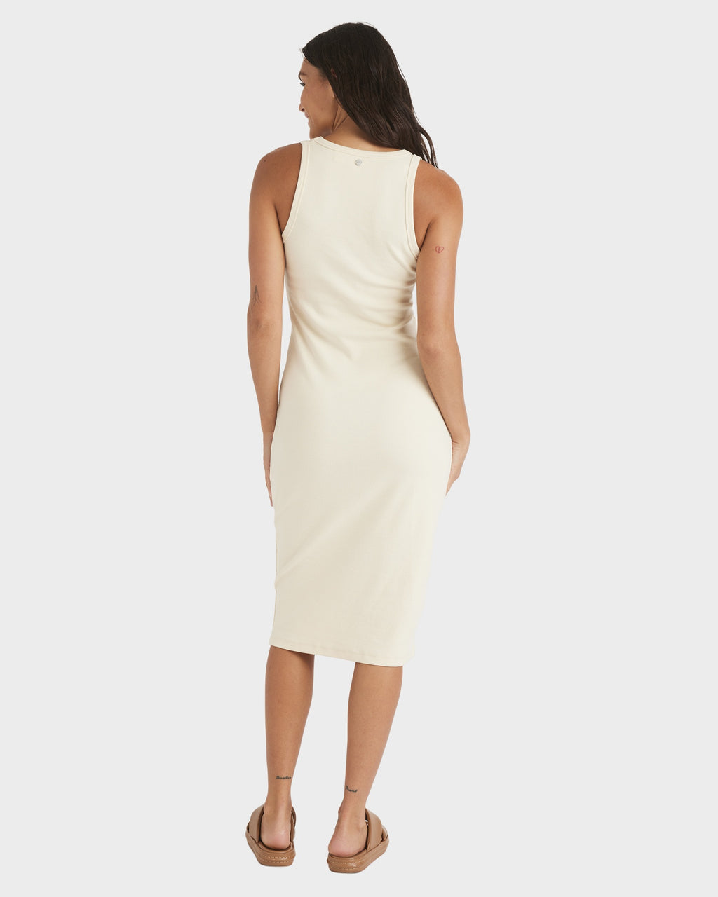 Womens Base Rib Dress Mini Dress