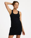Womens Base Rib Dress Mini Dress