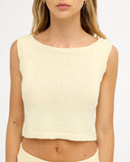 GOLDEN KNIT TOP