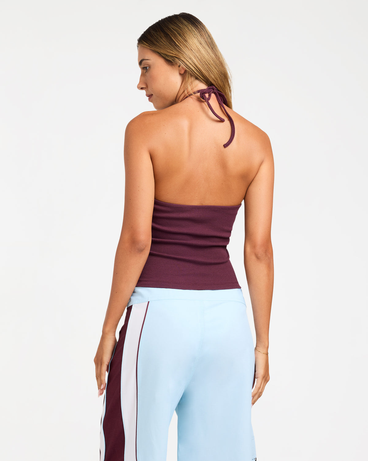 BETTY HALTER KNIT TOP