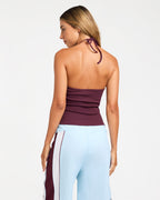 BETTY HALTER KNIT TOP