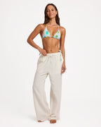 Womens Hibiscus Beach Pants