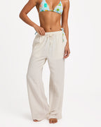 Womens Hibiscus Beach Pants