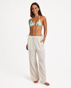 Womens Hibiscus Beach Pants