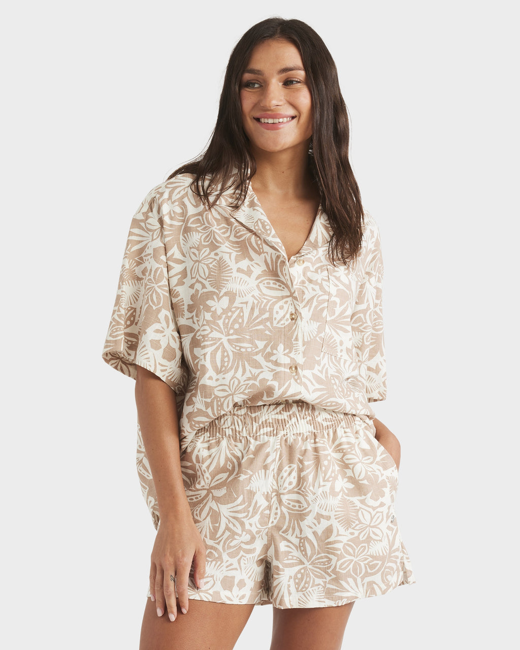 Womens Lekeitio Bay Elastic Waist Shorts