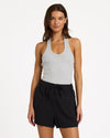 Womens Place To Be Linen Shorts