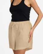 Womens Lolani Linen Shorts