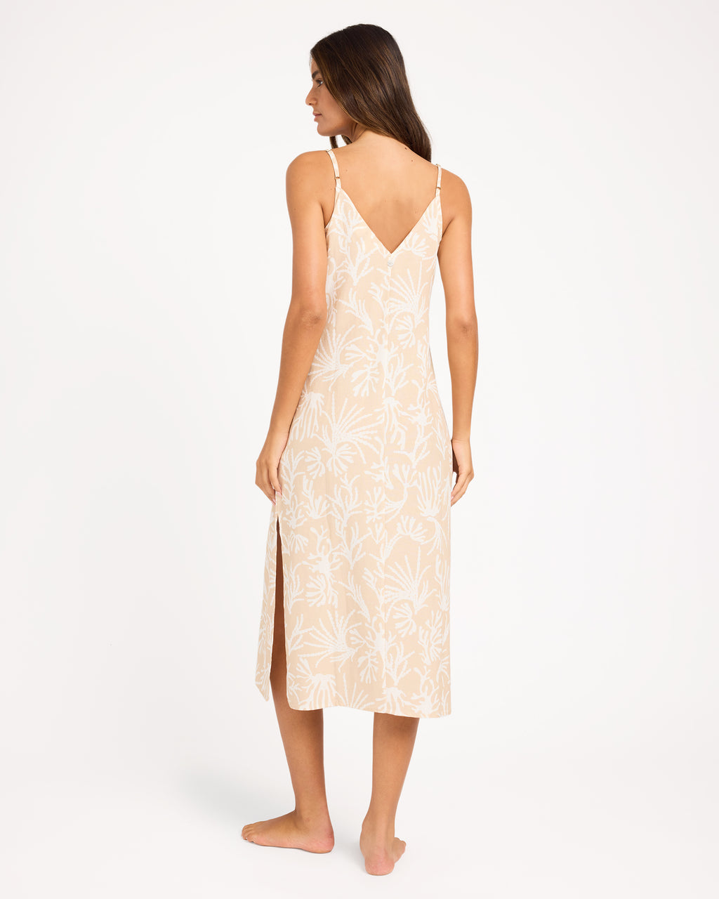 CORAL COVE SLIP DRESS