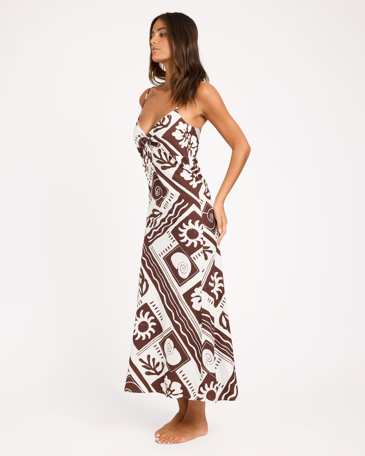 COWRIE SLIP DRESS