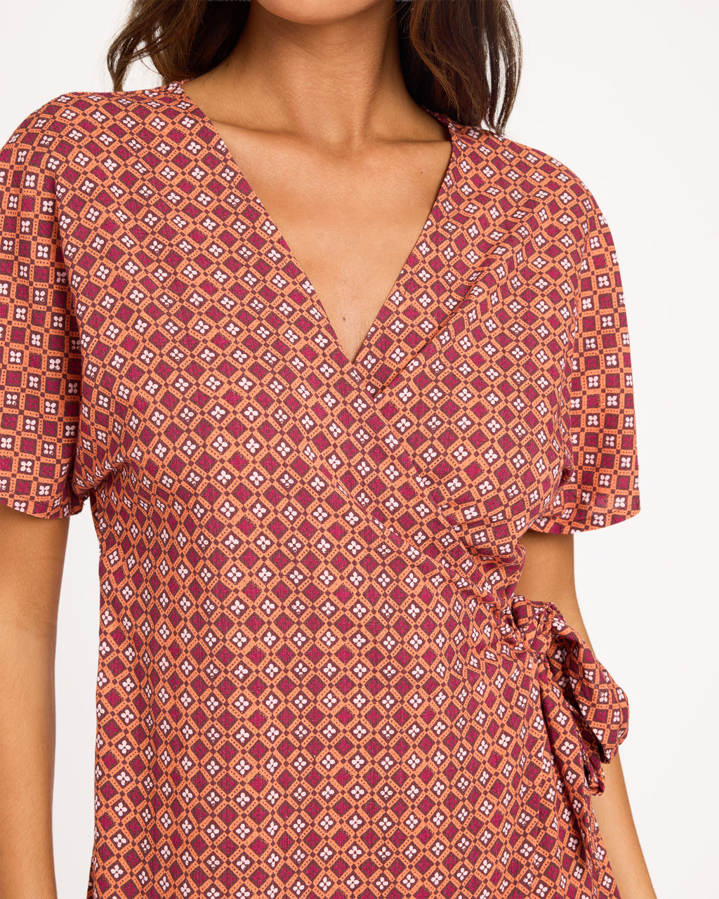 AURORA WRAP DRESS