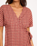 AURORA WRAP DRESS