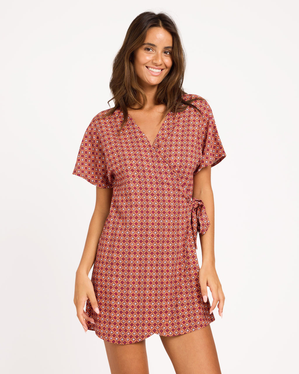 AURORA WRAP DRESS