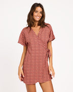 AURORA WRAP DRESS