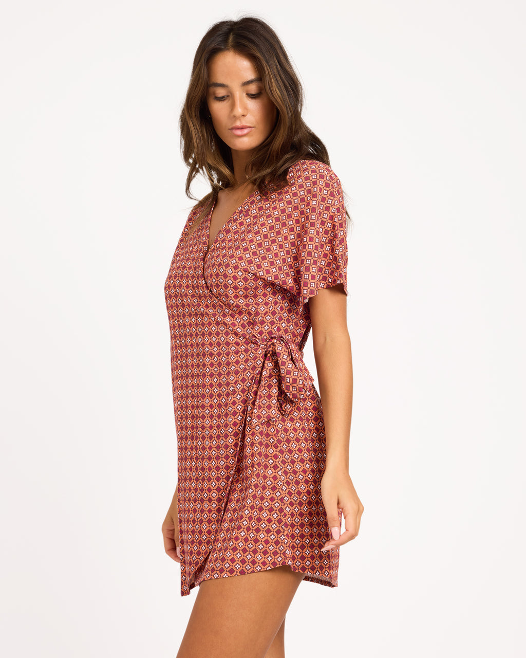 AURORA WRAP DRESS