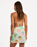 Womens Postcards Saron Mini Skirt