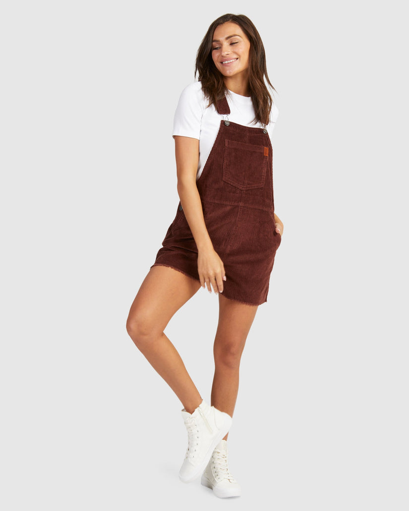 Womens Great Time Corduroy Overalls
